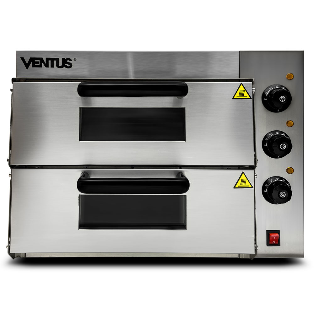 Horno Pizzero Eléctrico Doble, VHPE-2